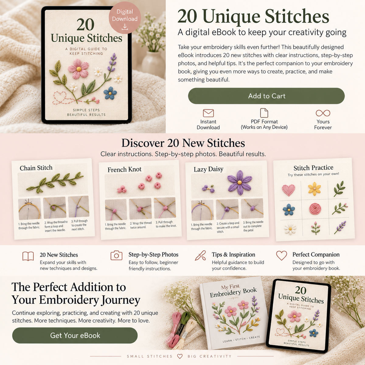 20 Unique Stitches (E-Book)